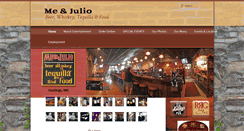 Desktop Screenshot of meandjuliomn.com